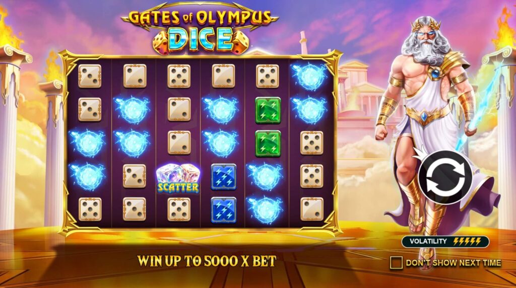 Gates of olimpus dice